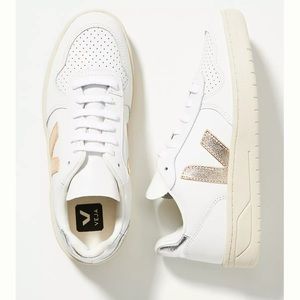 Veja V-10 Sneakers Gold/Silver